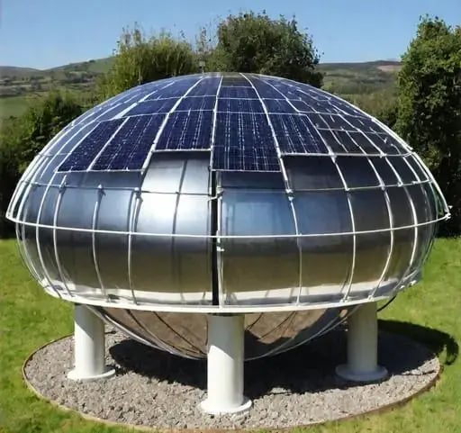 cuboid-shaped solar dryers