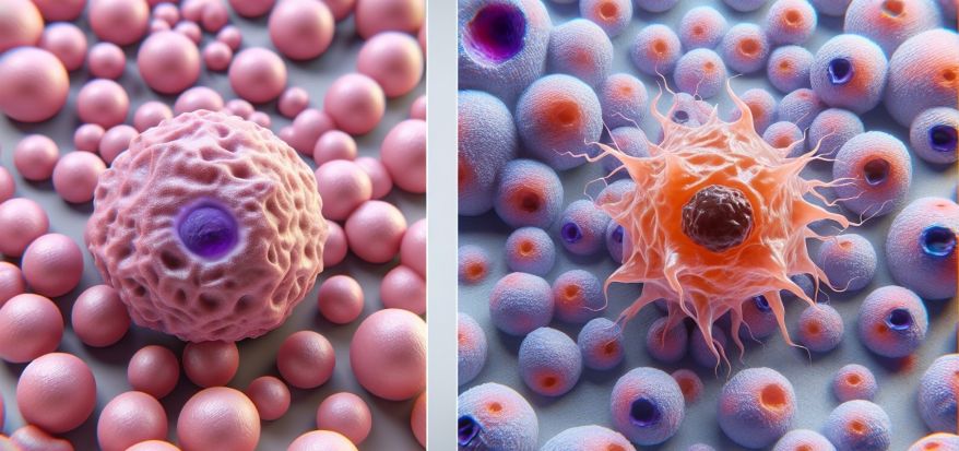 Normal and Cancer Cell