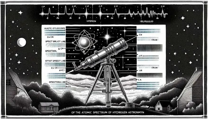 Applications of the Atomic Spectrum of Hydrogen in Astronomy