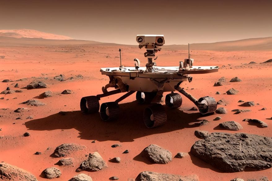NASA Rovers Bright Angel Formation