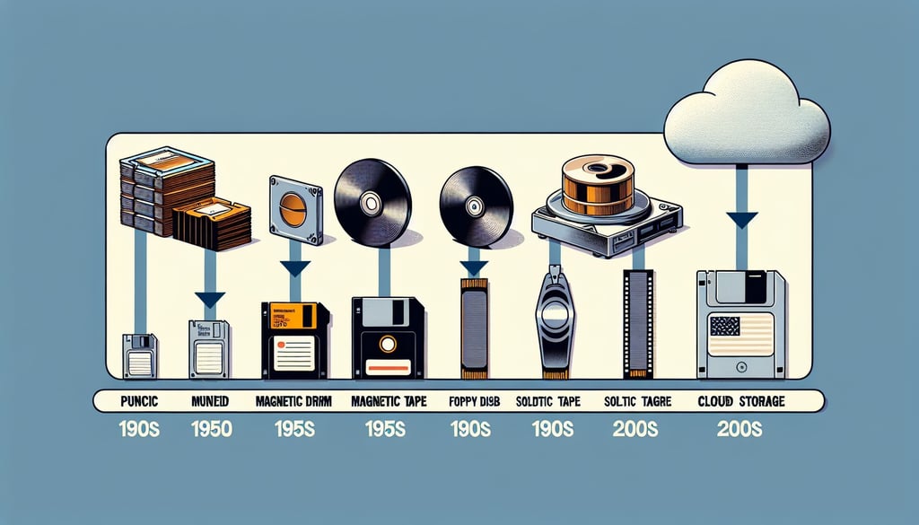 evolution of memory in computers