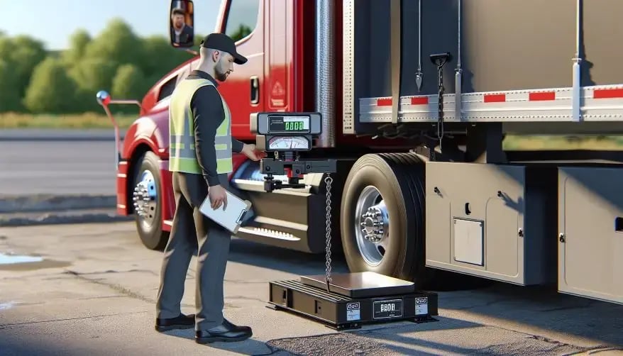 Portable Axle Scale