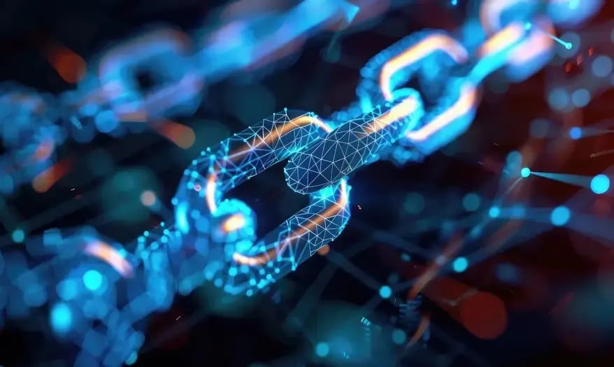 Blockchain Technology 3d 