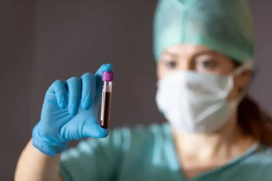 The four main blood groups: A, B, AB, and O.