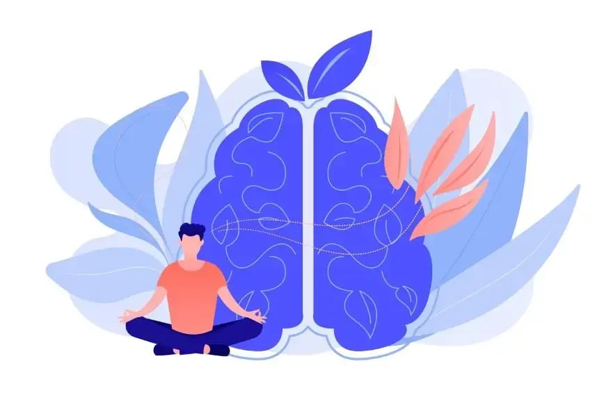 Image depicting healthy lifestyle choices for brain health