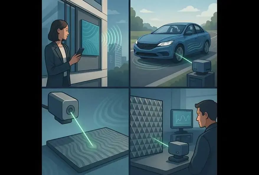 Laser acoustics in future applications