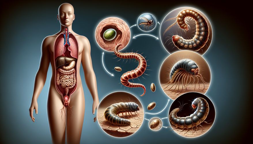 Life Cycle of Human Parasites