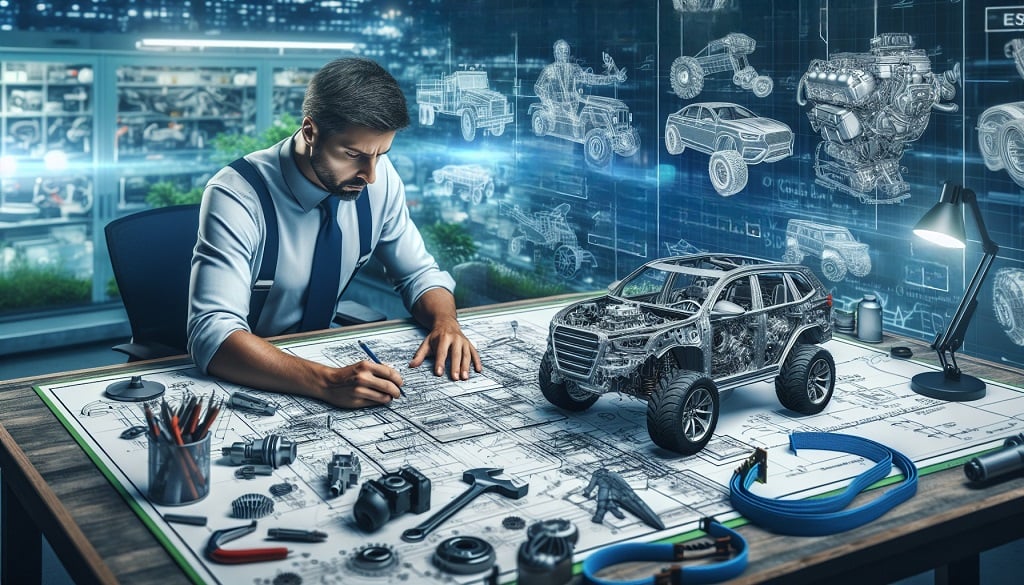 Job roles of an automobile engineer
