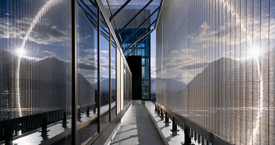 Architekturgewebe Metall / architectural mesh metal