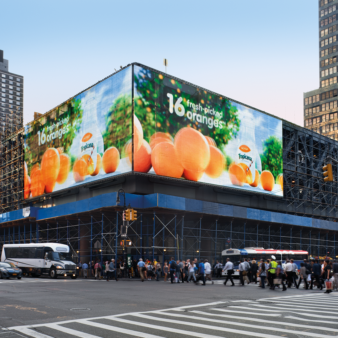 transparente Medienfassade / media facade