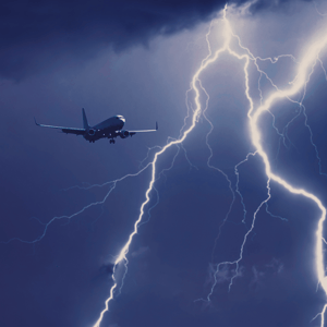 Blitzschutz Luftfahrt / lightening strike protection aviation