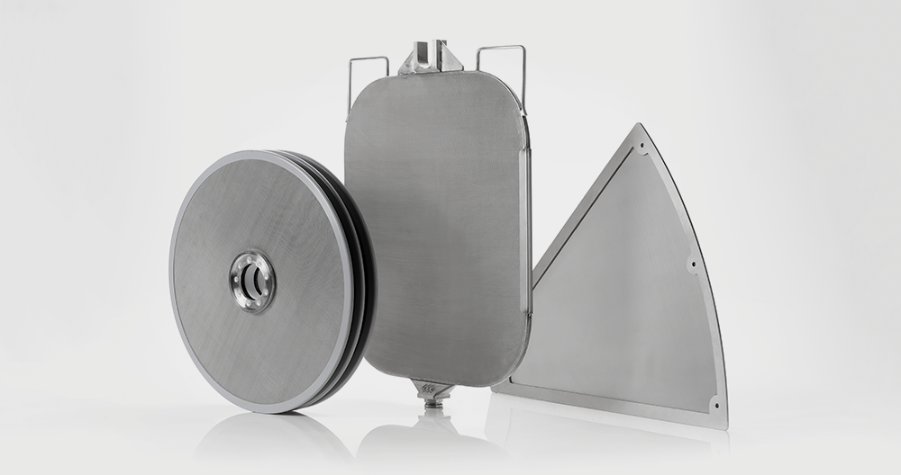 Geweberonden Filterronden / filter discs filter cloth