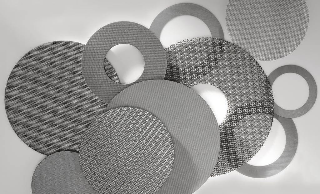 Geweberundscheiben / mesh discs