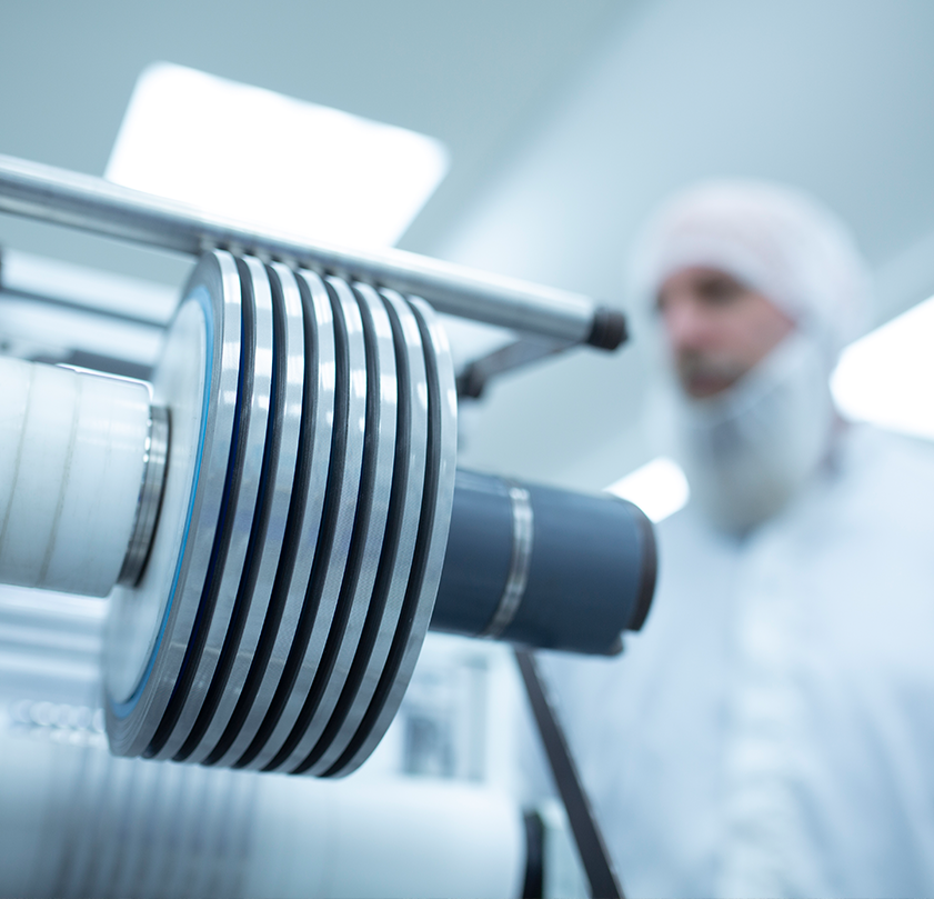 Fertigung Metallgewebe / manufacturing metal mesh