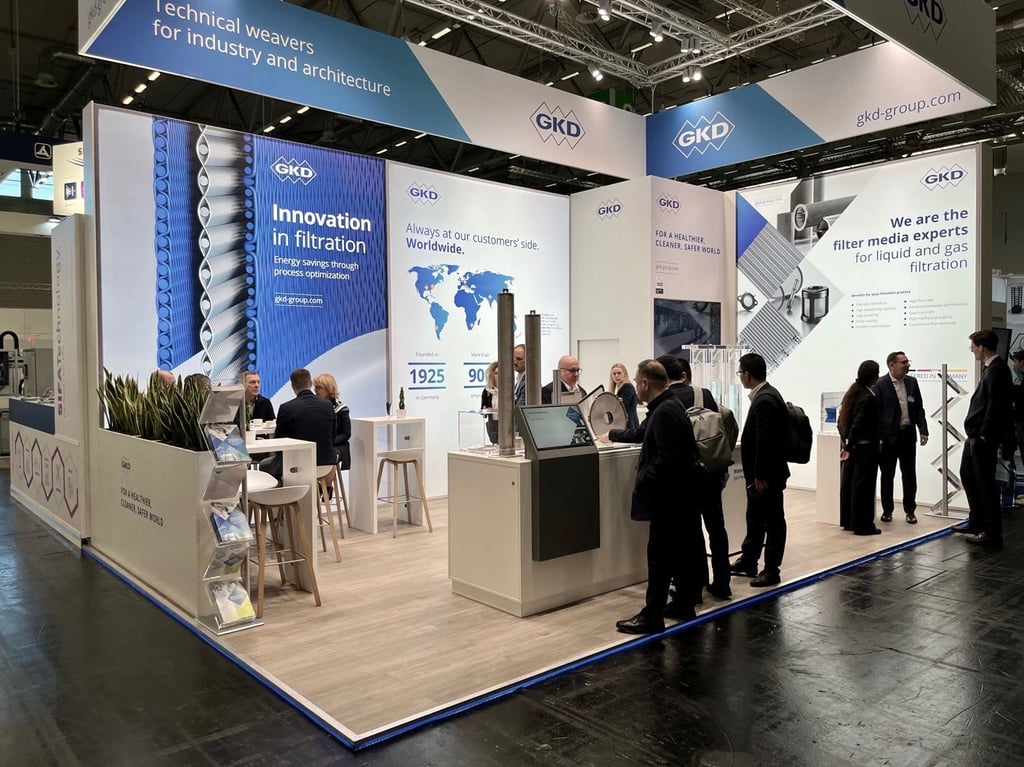 FILTECH 2023 - Sustainable home game for GKD in Cologne