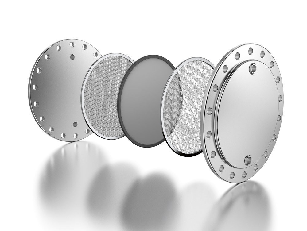 Drahtgewebe Elektrolyse / wire mesh electrolysis