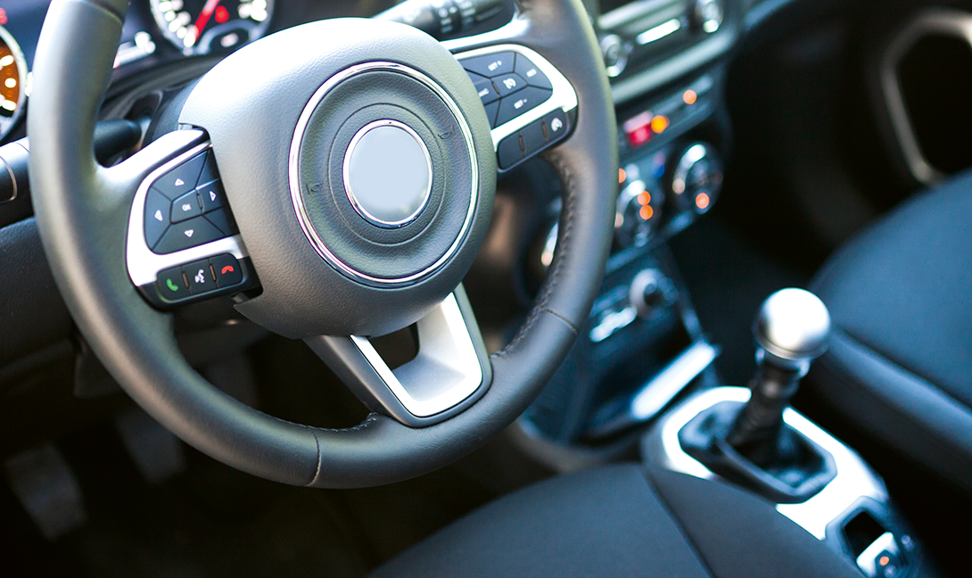 Metalldraht Auto Innenraum / metal mesh car interior