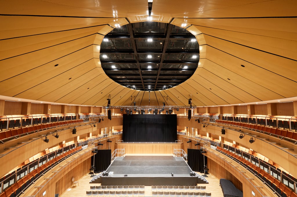 St. Edwards School – Revestimiento del cielo como perfecto colofón