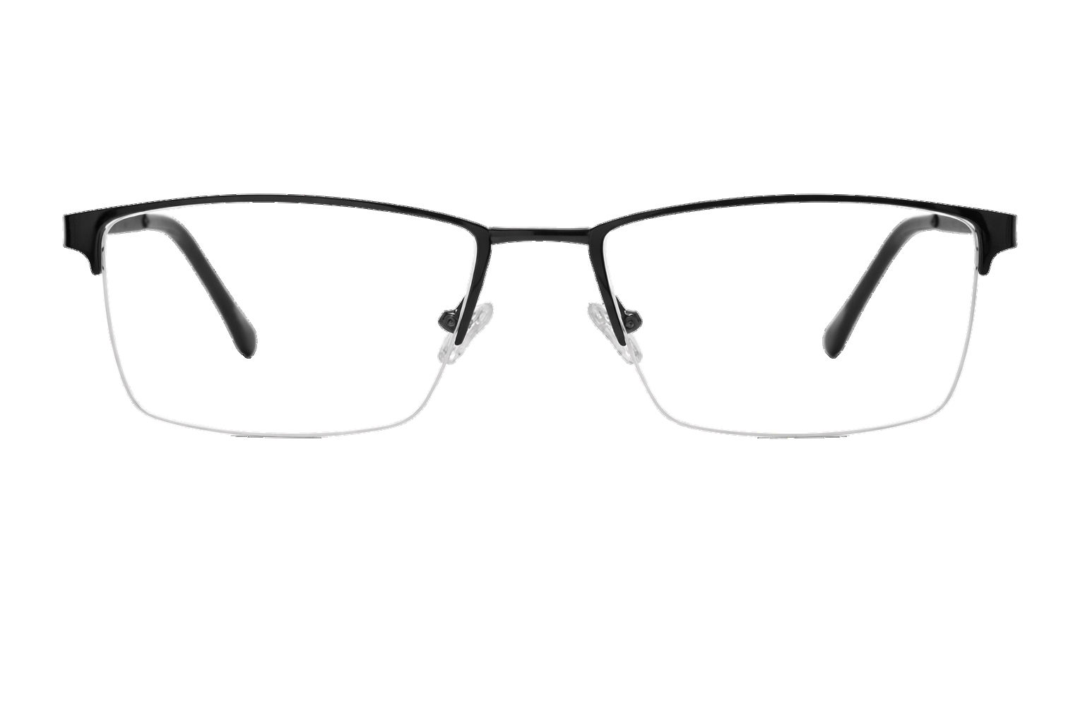 George glasses in Black