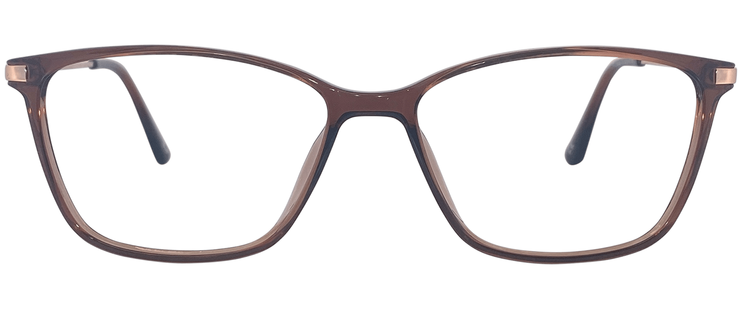 Liv glasses in Brown
