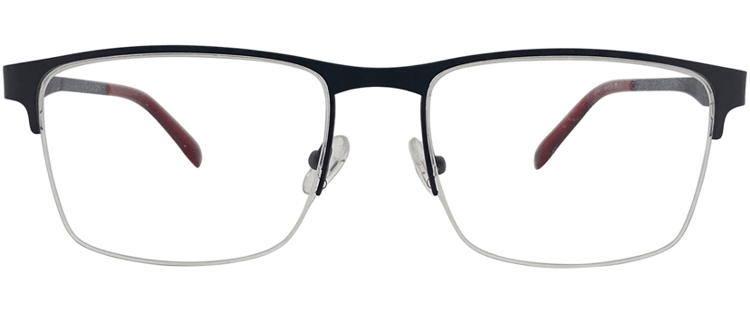 Leo glasses in Black