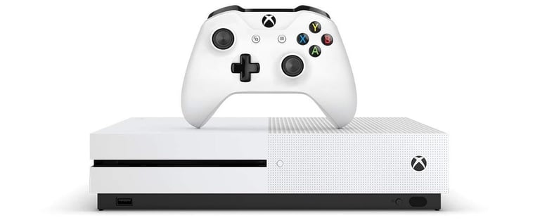 Xbox One S in weiß mit Controller