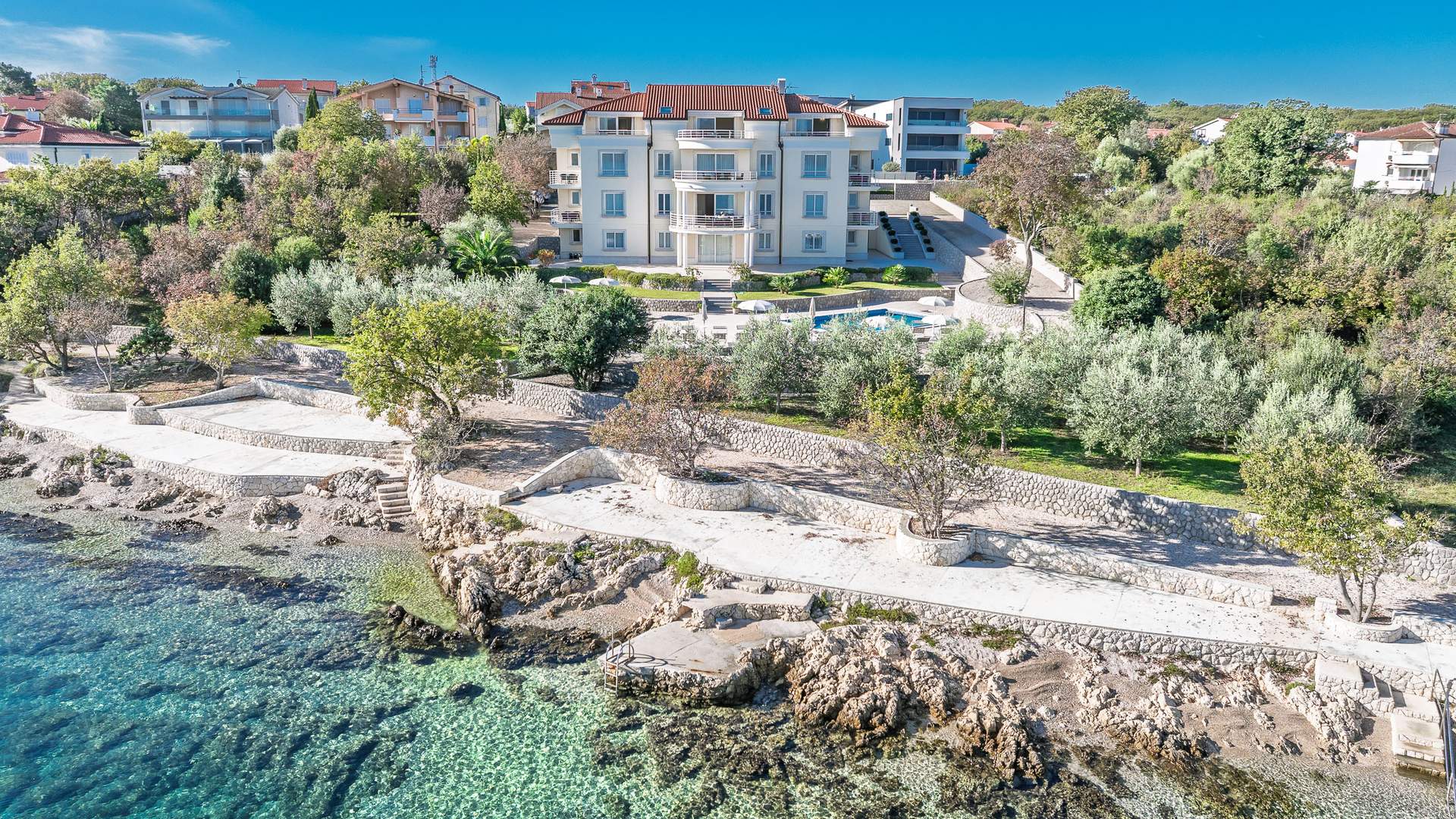Villa Tunera seaside apartment view