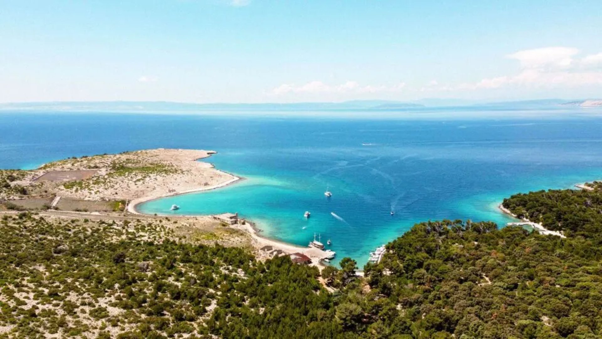 Island Grgur - Boat destination in Croatia - Explore beautiful locations around Krk Island