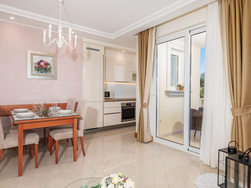 sea view from balcony of Luxury Apartment Tunera 6 apartment