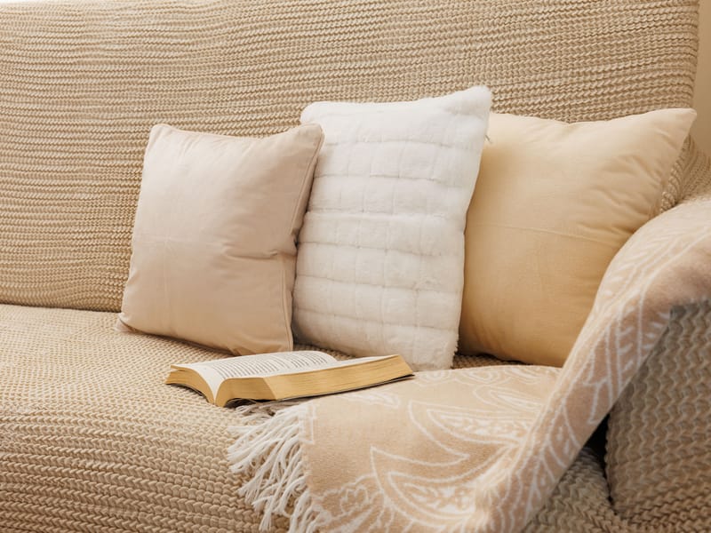 undefined bedroom with sea view in Malinska