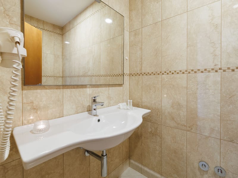 undefined bedroom with sea view in Malinska