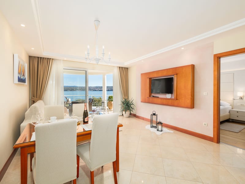 undefined terrace with panoramic sea views