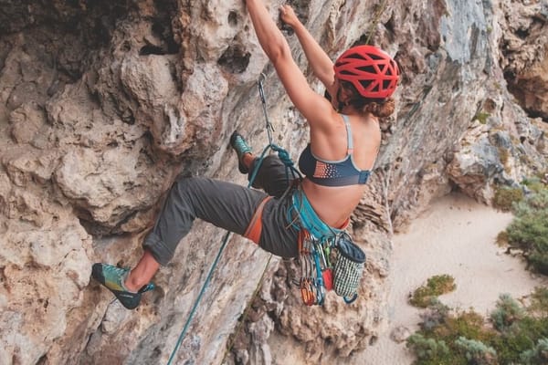 Rock climbing