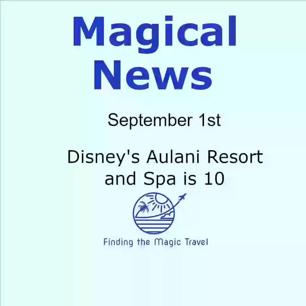 Magical News for September 1 2021