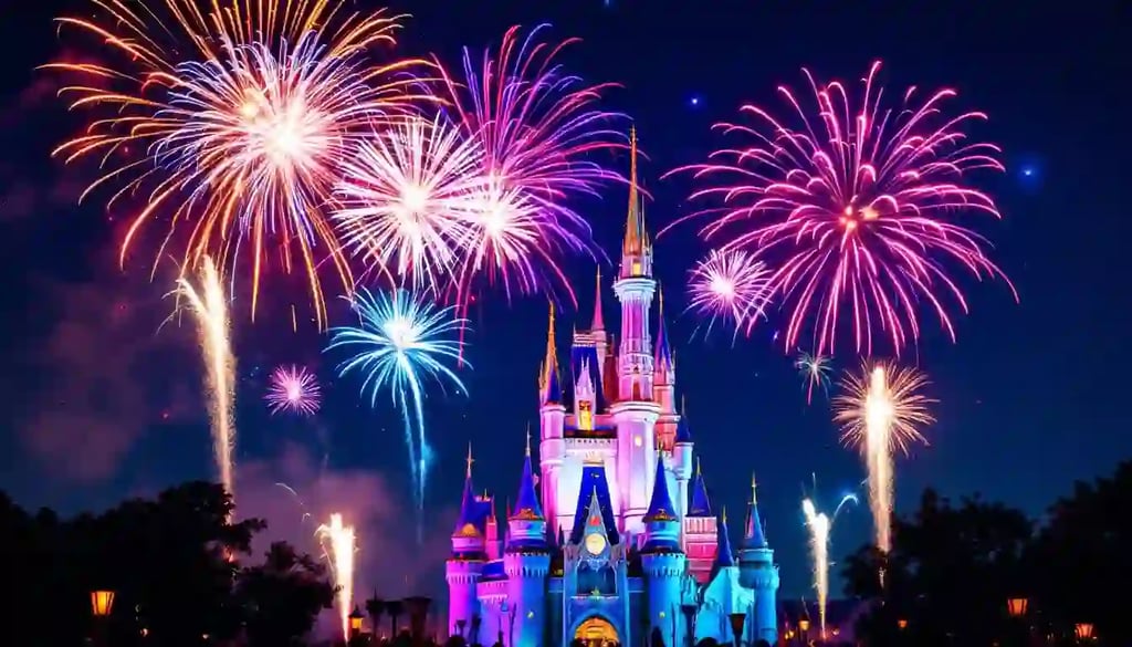 New Years Magic Kingdom