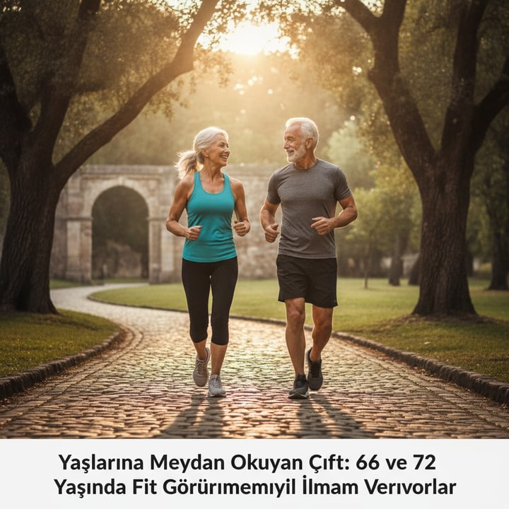 Yaşlarına Meydan Okuyan Çift: 66 ve 72 Yaşında Fit Görünümleriyle İlham Veriyorlar