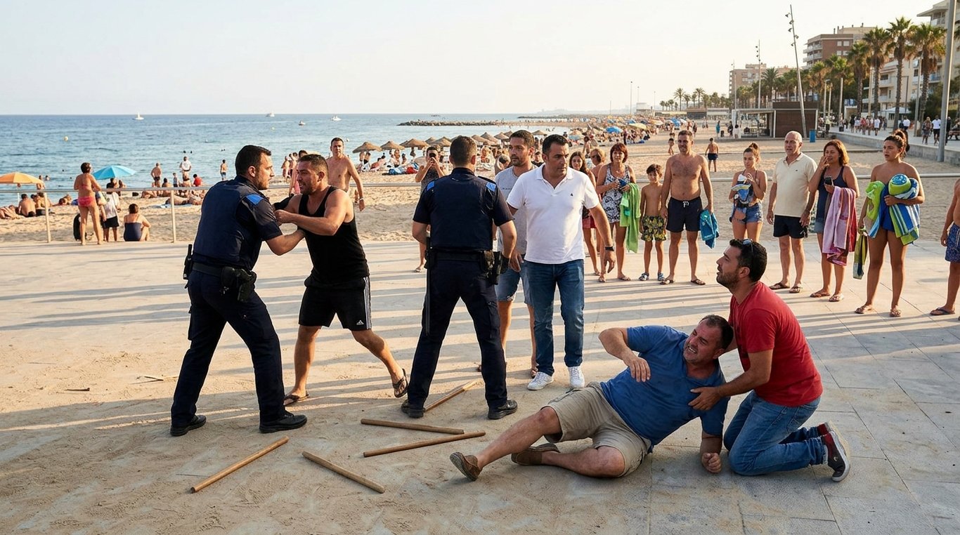 Mersin Sahilinde Deniz Keyfi Sopalı Kavgaya Döndü: 4 Yaralı