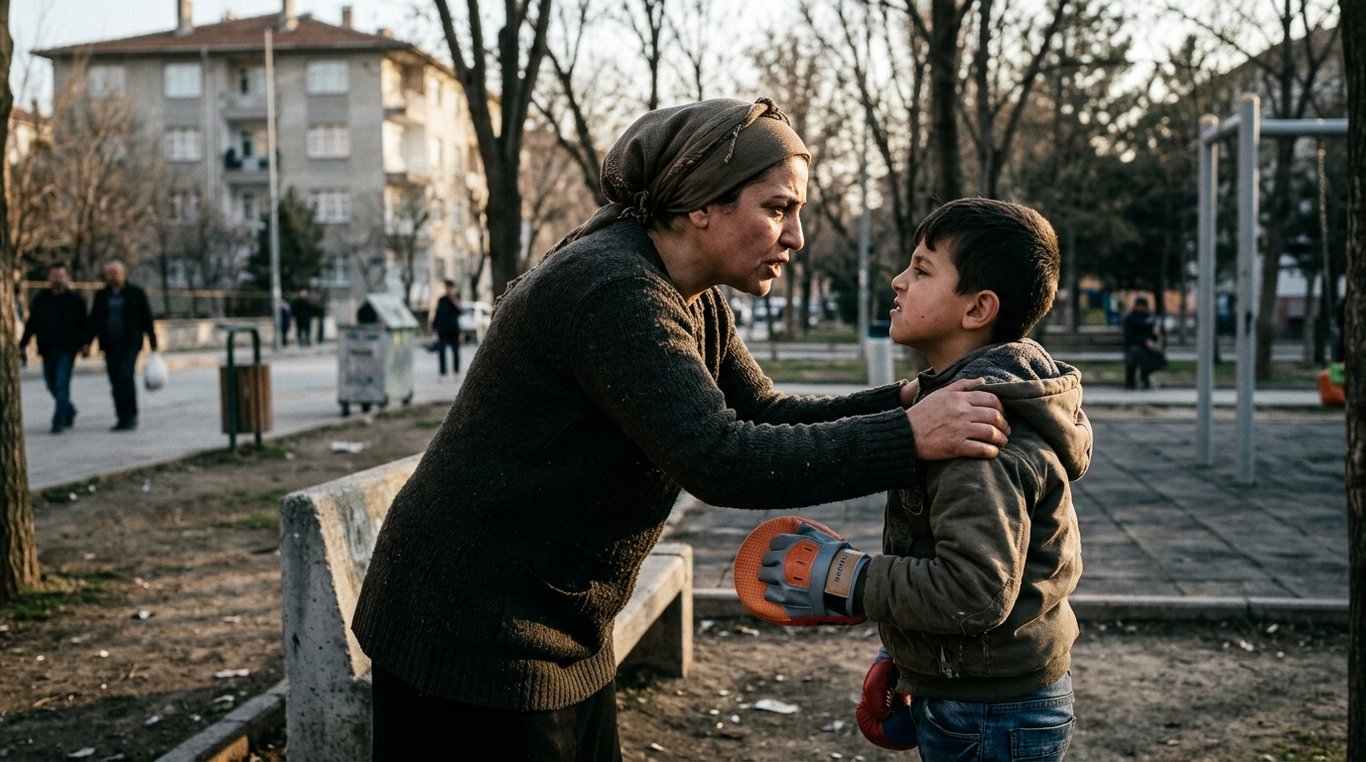 Oğlunu Vurana Karşılık Vermesi İçin Yetiştiren Anne: 'Daha Sert Vur' Talimatı Tartışma Yarattı