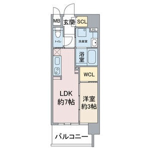 701の間取り図