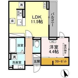 102 の間取り図