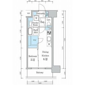 905 の間取り図