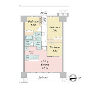 803 の間取り図