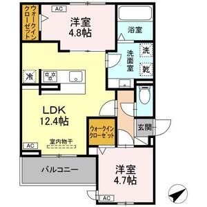 201の間取り図
