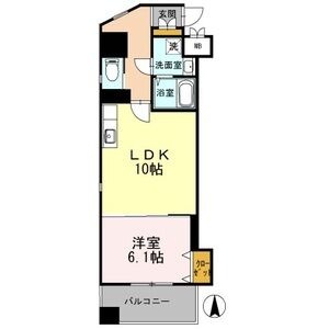 901の間取り図