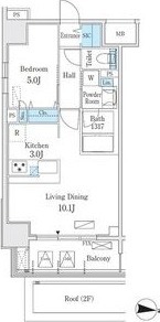 907 の間取り図
