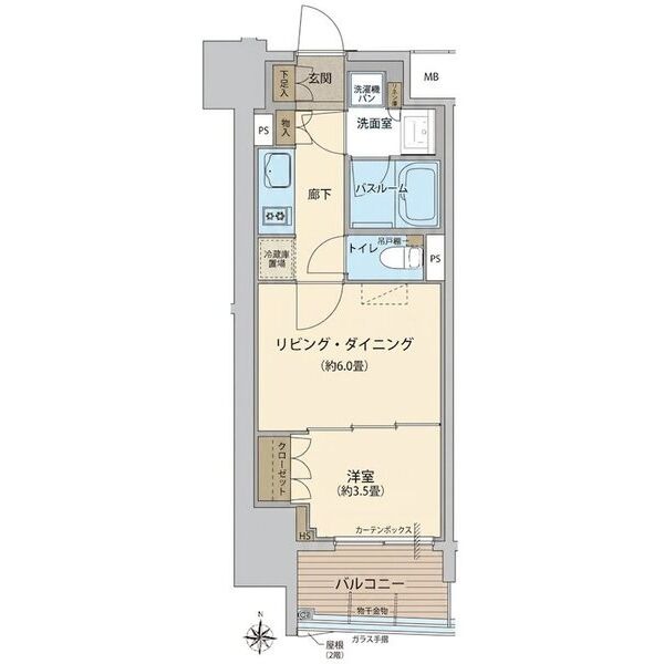 205 の間取り図