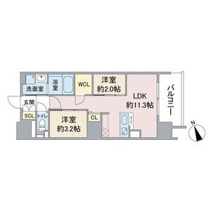 702の間取り図