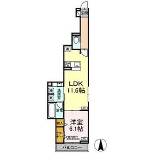203の間取り図