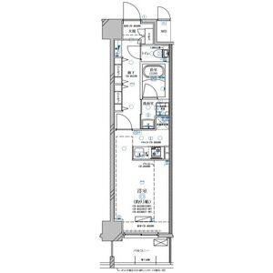 C 1Rの間取り図