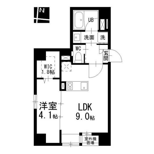 203の間取り図